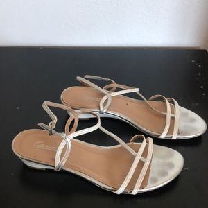 Sliver sandals